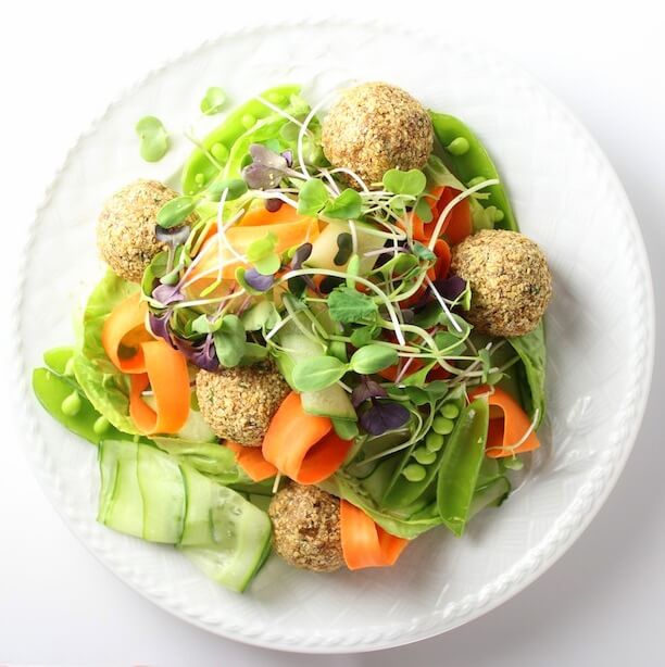 Vegetarian Meatballs With Tahini Sauce Taste And See 4134