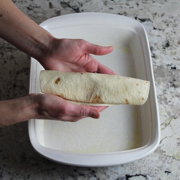 tortilla rolled