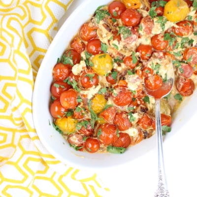 Sweet Cherry Tomatoes with French Feta