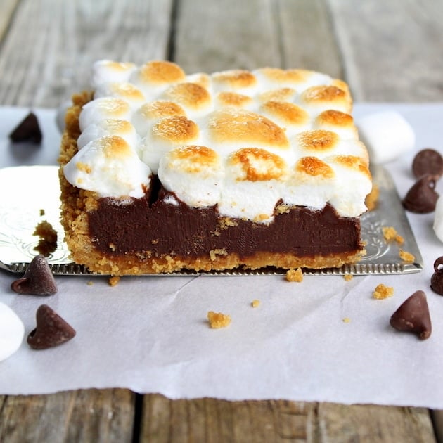 baked nutella s’mores recipe