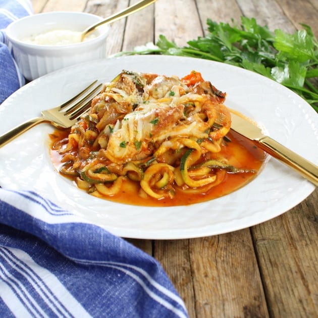 Zucchini Noodles with Sausage + Video - The Slow Roasted Italian