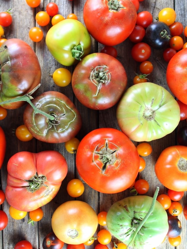 Heirloom tomatoes