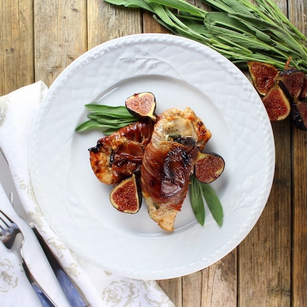 Chicken Fig Saltimbocca