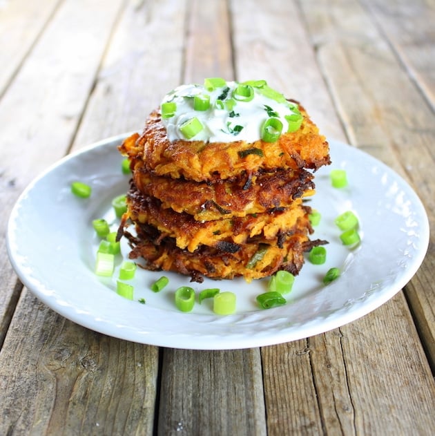 Parmesan Sweet Potato Cakes