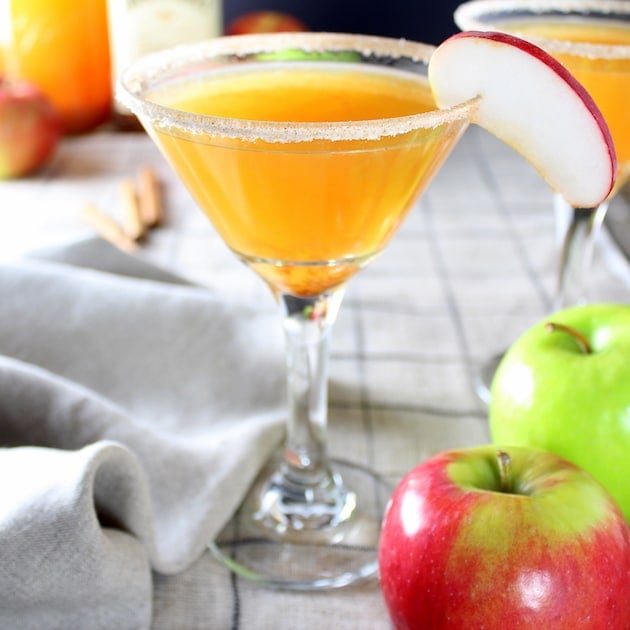 Apple Cider Honey Jack Martini