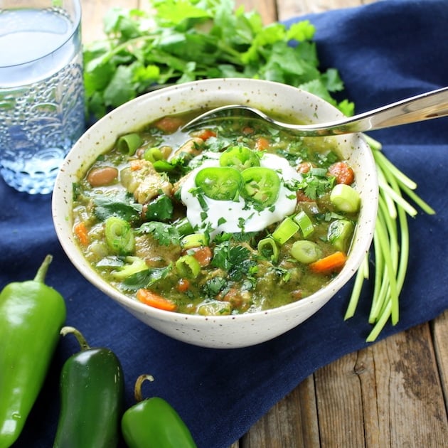 Chicken And Green Chile Verde Soup Taste And See