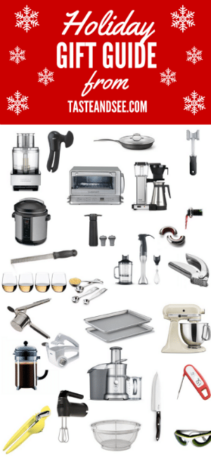 Great ideas for the cook or grill-master in your life, at all price points... there's something for everyone! https://tasteandsee.com