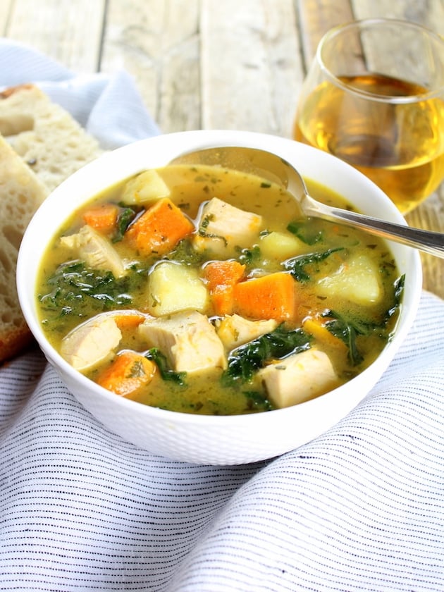 Kale And Butternut Squash Turkey Soup Taste And See