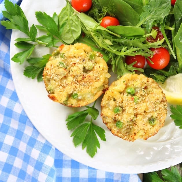 Healthy Tuna Casserole Muffins - Easy Weeknight Dinner