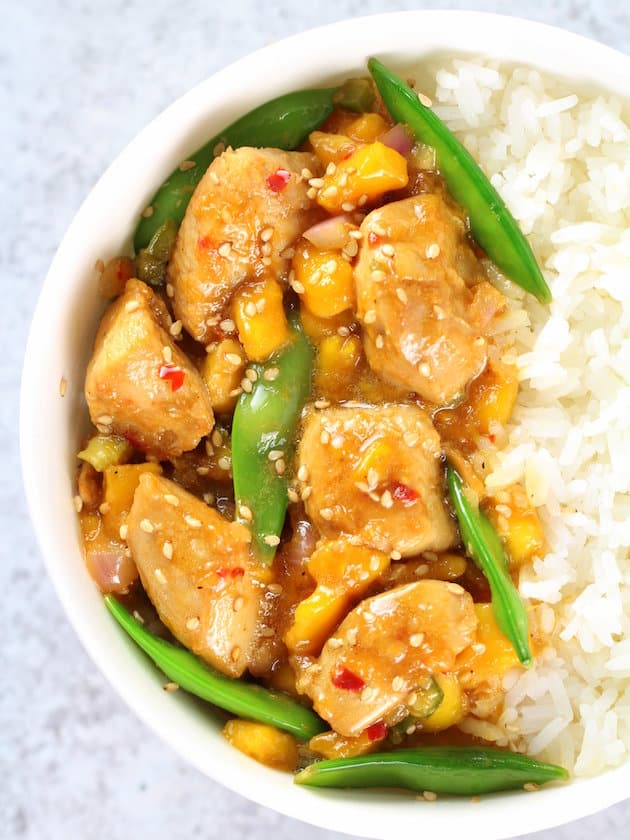 Asian sesame chicken 