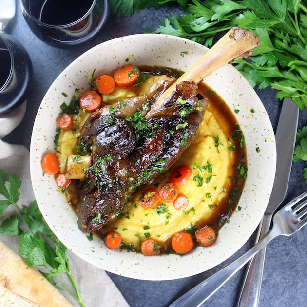 Slow Cooked Lamb Shanks Recipe | Taste And See