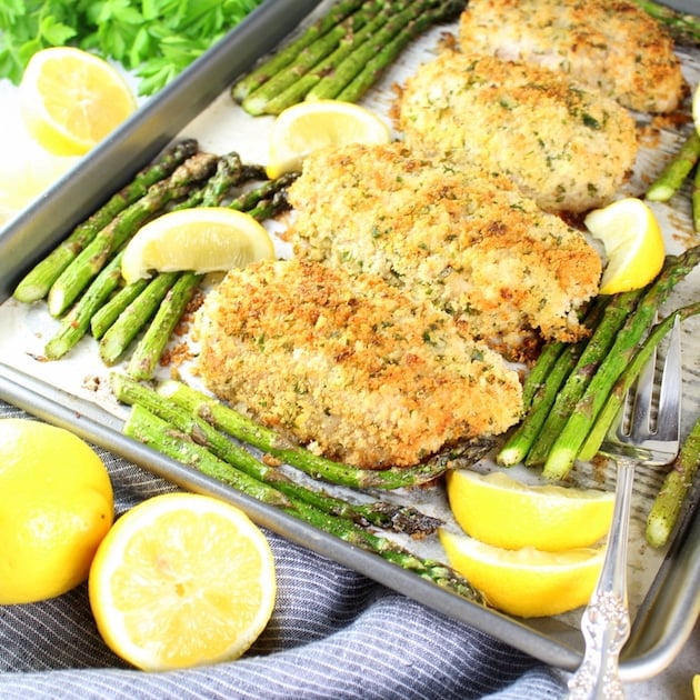 Breaded parmesan pork chops