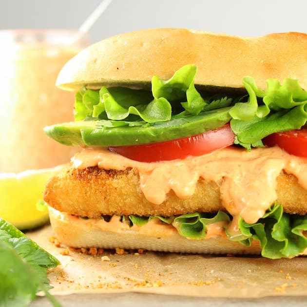 Baja Fish Sandwich