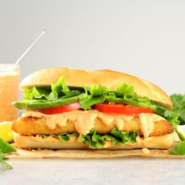 Baja Fish Sandwich 