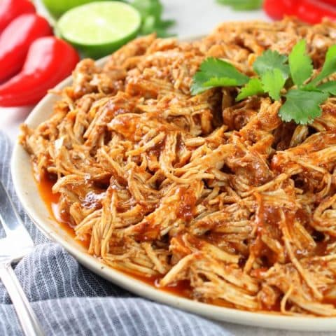 Shredded Mexican Chicken (Instant Pot + Slow Cooker) - Taste And See