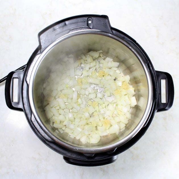 Onions in Instant Pot