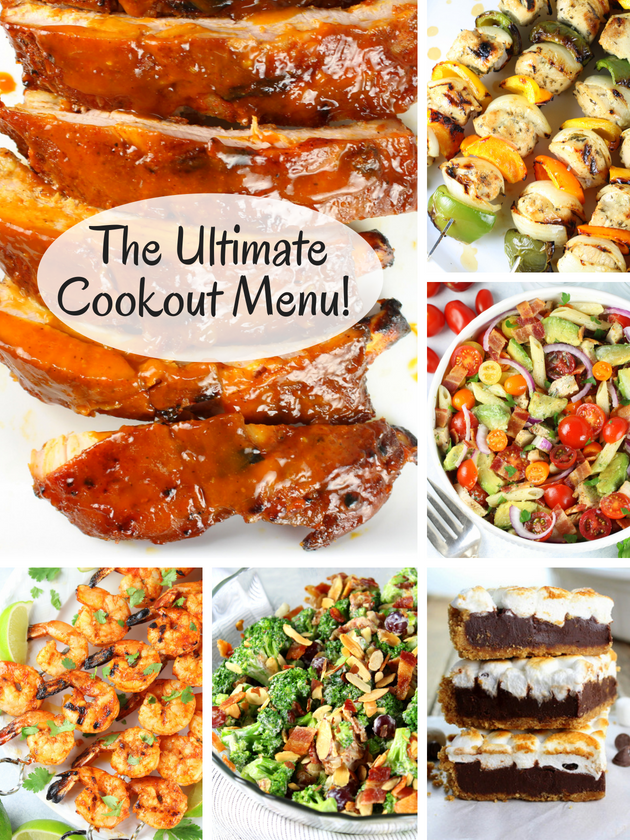 The Cookout Menu For Your Next Summertime Bash! Ultimate Guide for