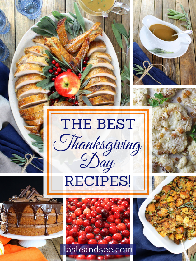 Our Favorite Traditional Thanksgiving Recipes! | Taste And See