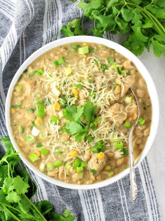 Creamy White Chicken Chili With Great Northern Beans Taste And See