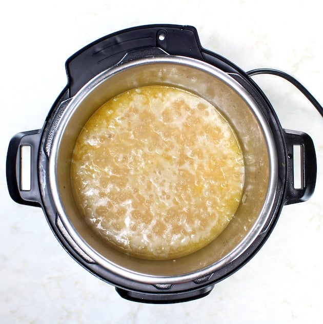 How to cook risotto in an Instant Pot