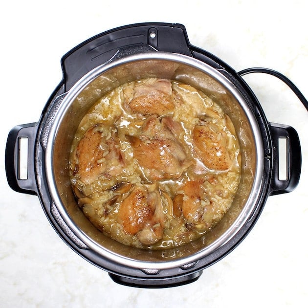 How to cook chicken thighs in an Instant Pot 