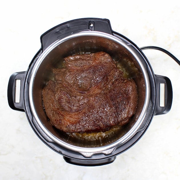 How to sear beef roast in an instant pot