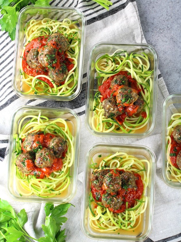 Healthy Meal Prep Baked Turkey Meatballs Taste And See