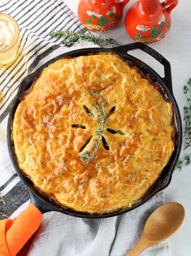 Cottage Beef Pot Pie with Potatoes and Parsnips Image