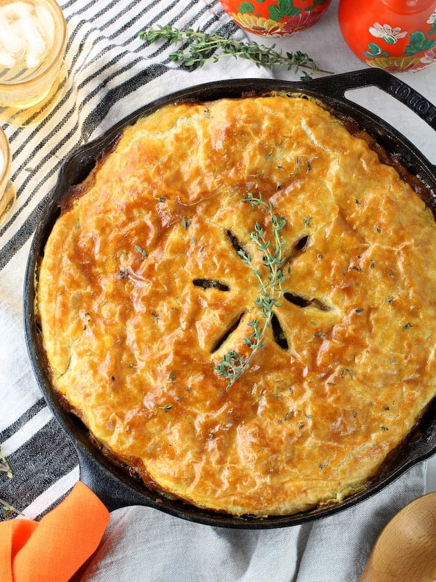 Cottage Beef Pot Pie with Potatoes and Parsnips Image