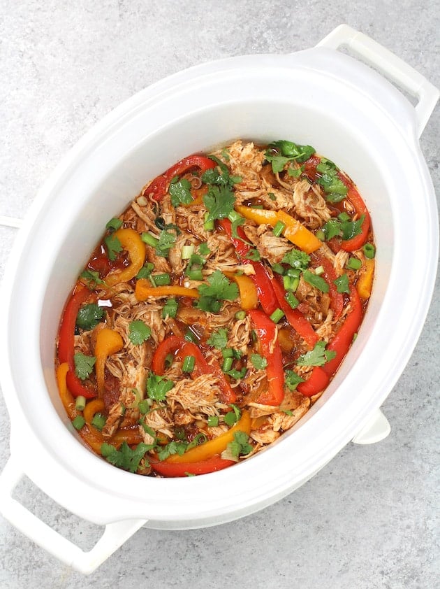 How to cook Mexican chicken fajitas in crockpot 