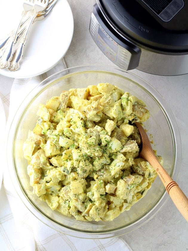 Instant Pot Mustard Potato Salad