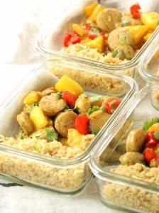 Pineapple Chicken Meal Prep Bowls - Taste And See