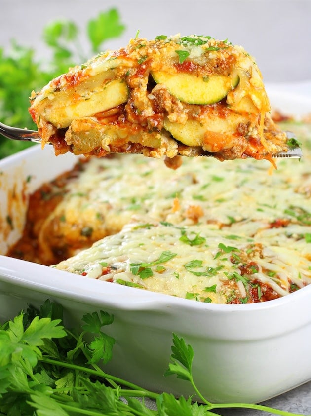 Easy Zucchini Lasagna (Low-Carb)