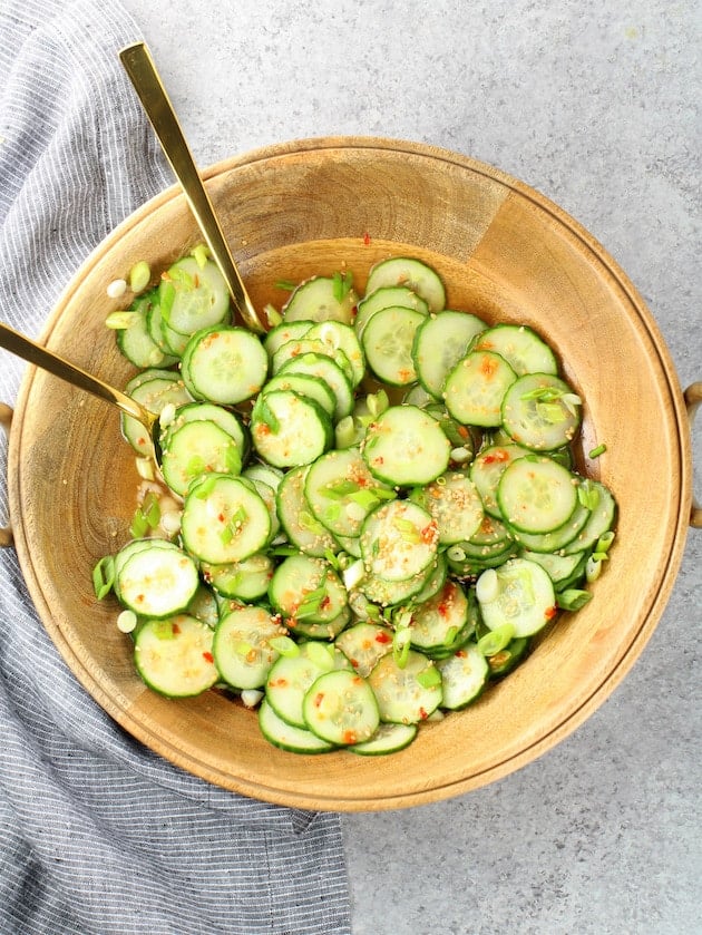 How To Make Asian Cucumber Salad