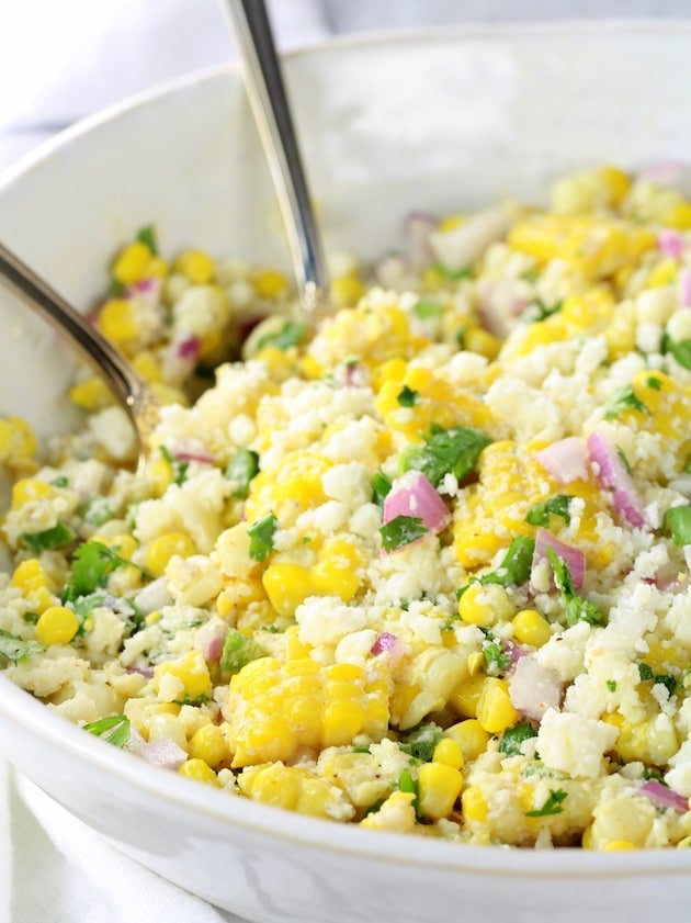 Mexican Street Corn Salad - Recipe & Image