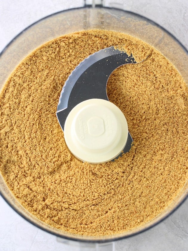 How to make graham cracker crust in a food processor