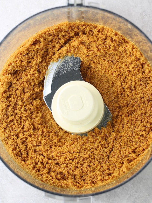 How to make graham cracker pie crust in a food processor