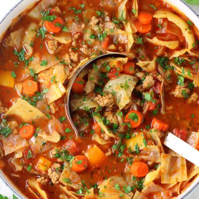 Cabbage Roll Soup (Low Carb & Gluten Free)