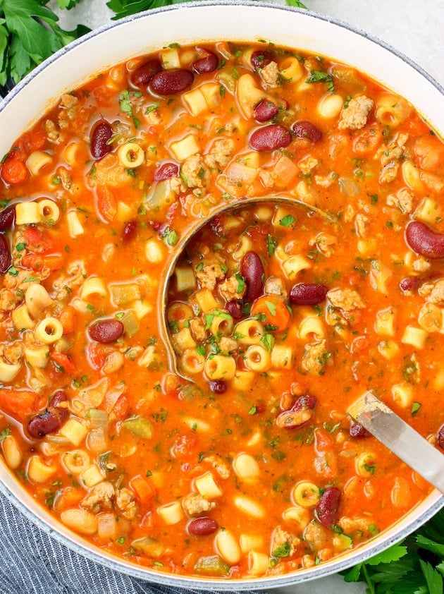 Pasta Fazool In A Pot (Low Carb Options) Pasta Fazool In A Pot (Low Carb Options)
