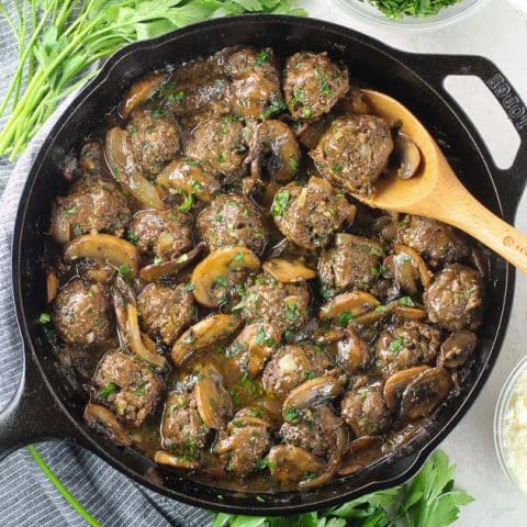 Salisbury Steak Meatballs-image