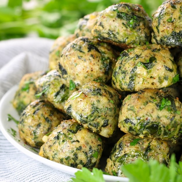 Spinach Feta Chicken Meatballs (Meal Prep) Taste And See