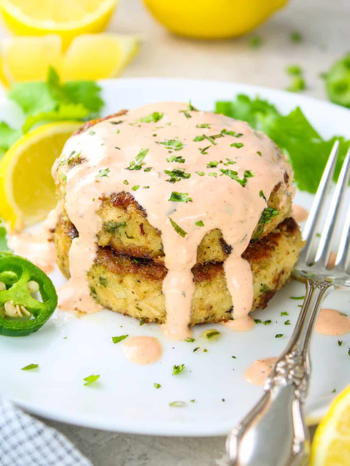 Tuna Cakes with Jalapeño and Cilantro Taste And See