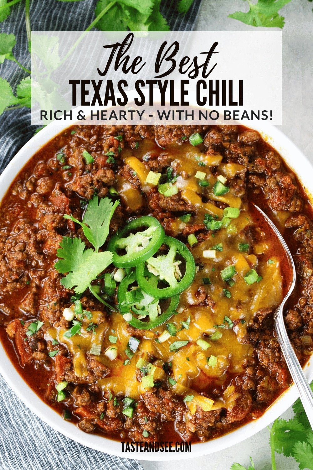 Best Texas Style Chili Recipe (No Beans) - Taste And See