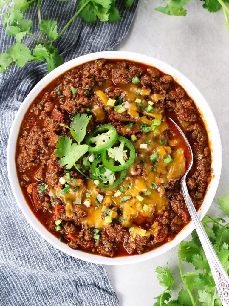 Best Texas Style Chili Recipe (No Beans) - Taste And See